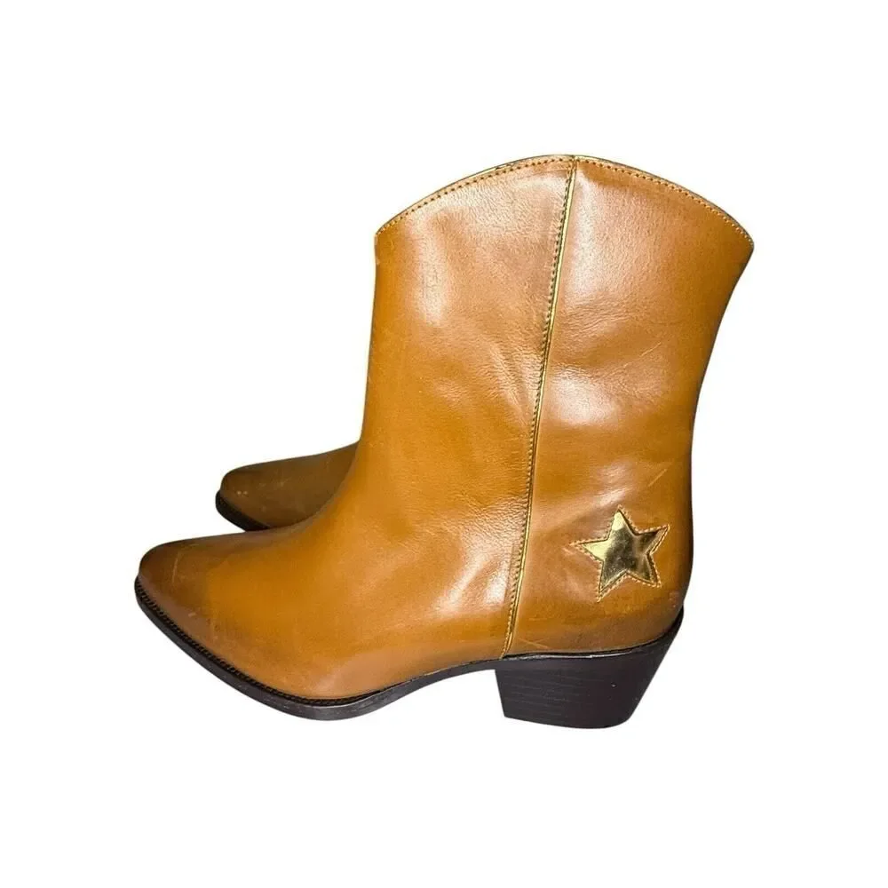 NEW Thursday Boot Co Country Star Sedona Brown Womens Western Leather Boots sz 8